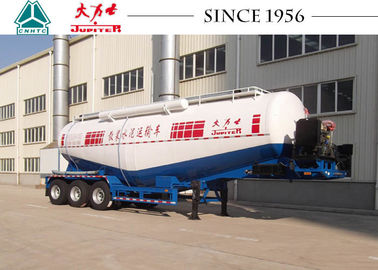 Lightweight Cement Bulker Transporters 12 Wheeler With Air Compressor